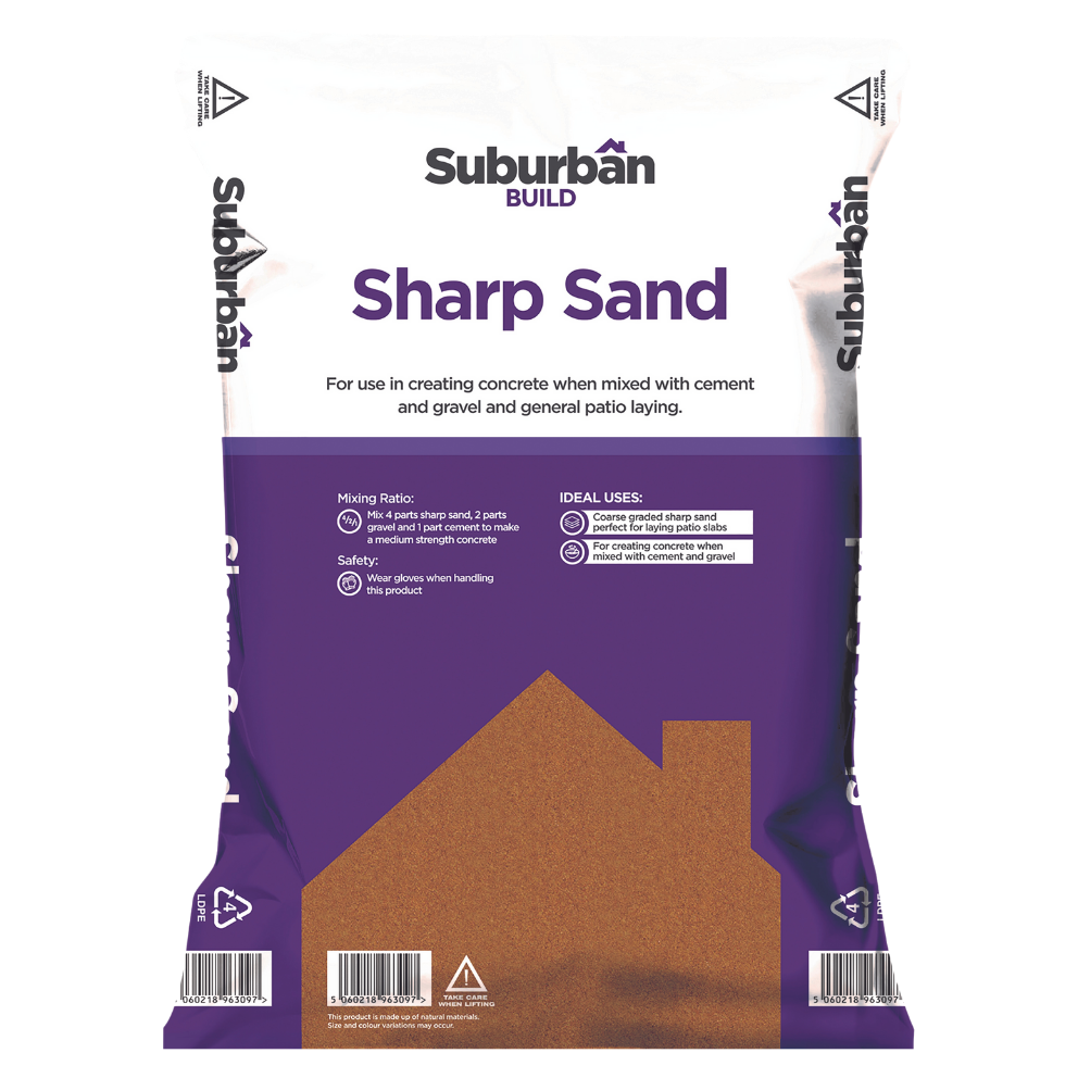 Pre-Packed Sharp Sand