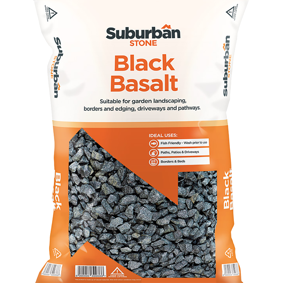Pre-Packed Black Basalt