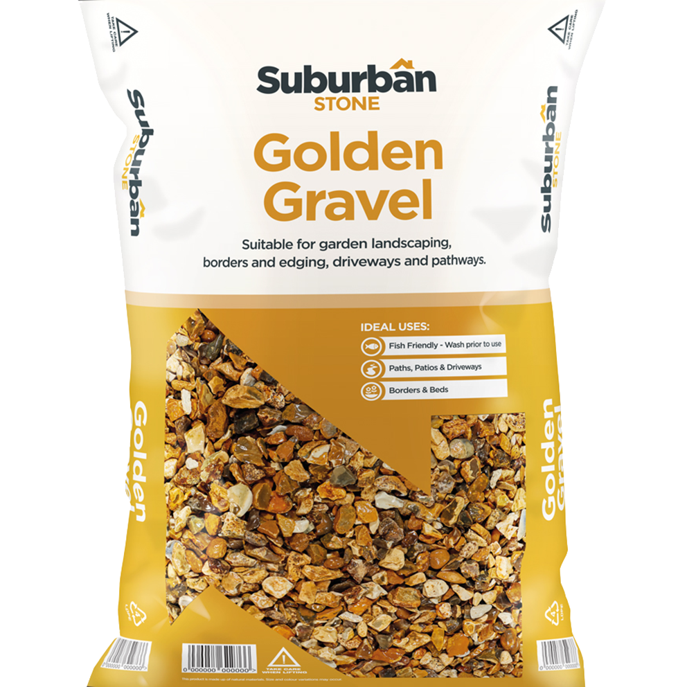 Pre-Packed Golden Gravel