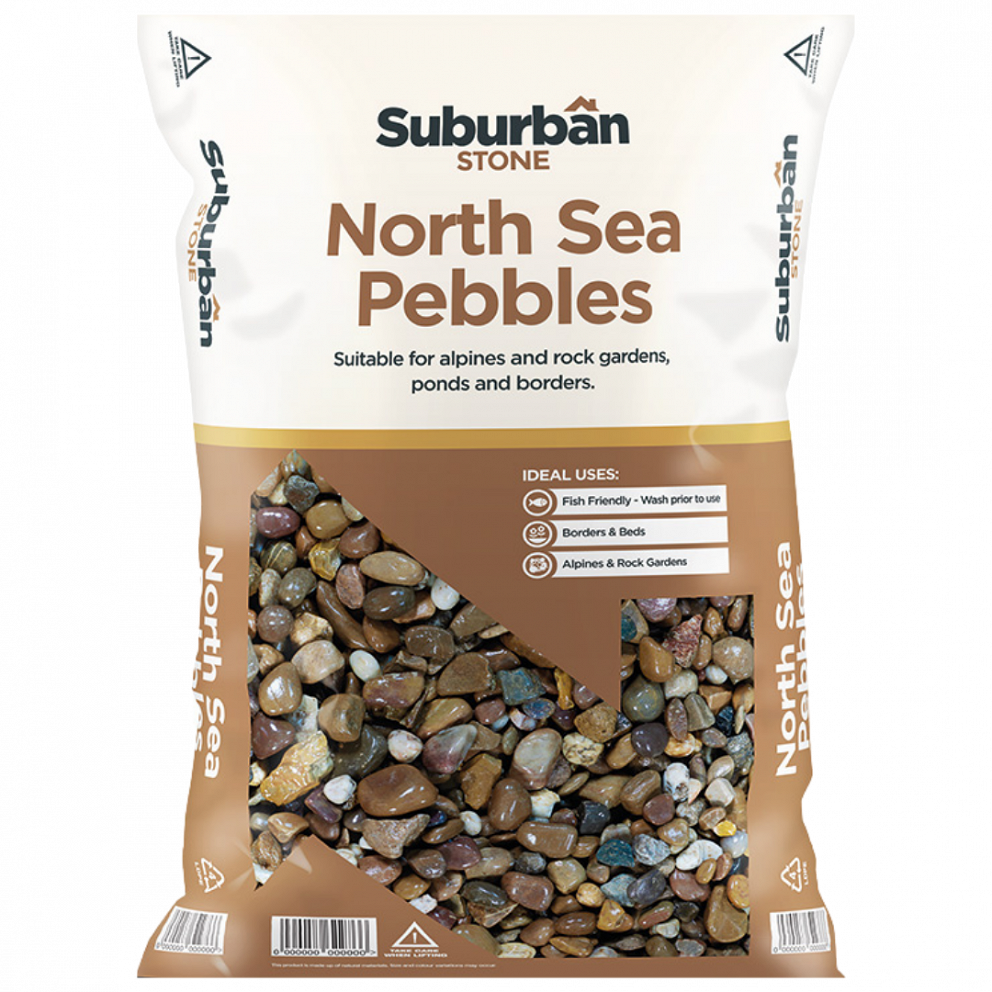 Pre-Packed North Sea Pebbles